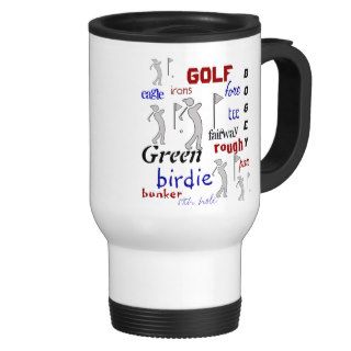 Golf, Sport, Motivational Coffee Mugs