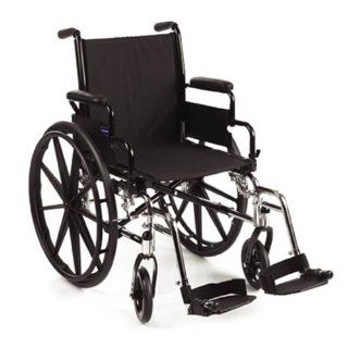 Invacare 9000 SL Wheelchair   18 x 16 Seat, Adjustable Height Space Saver Desk Arms   9SL_PTO_347519SL_PTO_34752 Health & Personal Care