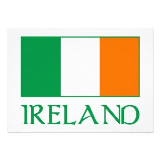 Flag of Ireland Custom Invite