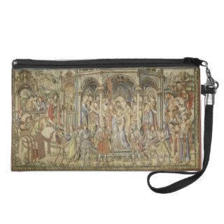 Uriah the Hittite Sent to His Death, Tapestry of D Wristlet Purses