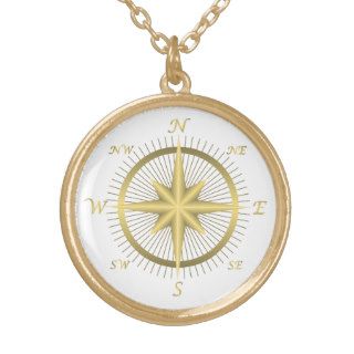 Gold Compass Jewelry