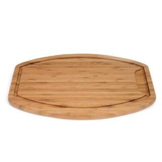 SWISSMAR BAMBOO CARVING BOARD WITH WELL    SBB384 Kitchen & Dining