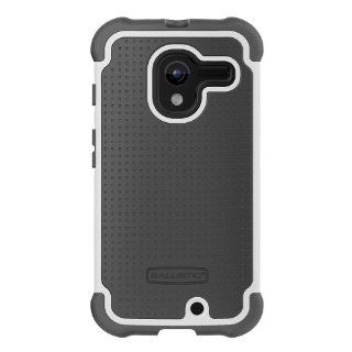 Ballistic SG1188 A385 SG Case for Motorola X Phone   Retail Packaging   Charcoal/White Cell Phones & Accessories