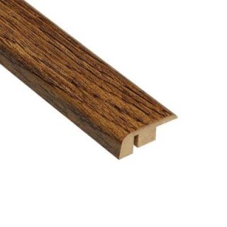 Hampton Bay Oak Burnt Caramel 12.7 mm Thick x 1 1/4 in. Wide x 94 in. Length Laminate Carpet Reducer Molding HL98CR