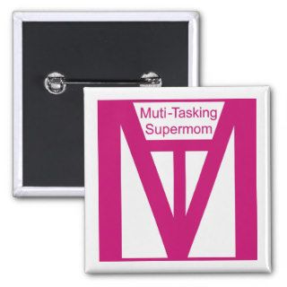 Multitasking Supermom In Hot Pink