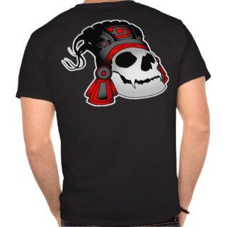 Aztec Warrior Skull T shirt