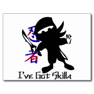 I've Got Skills Postcards