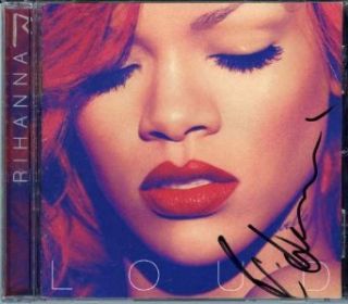 Rihanna Signed 'Loud' CD Certified Authentic JSA Rihanna Entertainment Collectibles