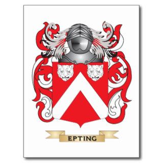 Epting Coat of Arms Post Cards