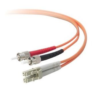 New   Belkin Duplex Fiber Optic Patch Cable   F2F402L0 03M Electronics