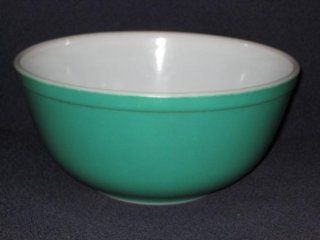 Vintage 1950's Large "Green" 2 1/2 Quart Pyrex Mixing Batter Nesting Bowl #403 Kitchen & Dining