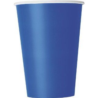 10 Count Paper Cup, 12 Ounce, Royal Blue Kitchen & Dining