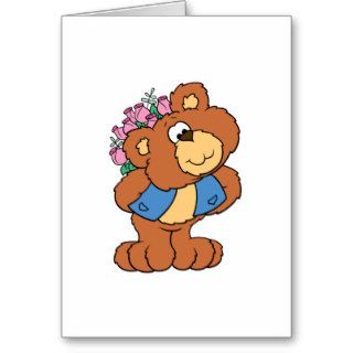 giving flowers valentine romance teddy bear cards