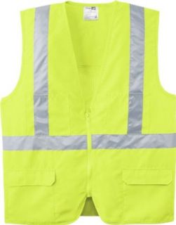 CornerStone   ANSI Class 2 Mesh Back Safety Vest. CSV405 Work Utility Outerwear Clothing