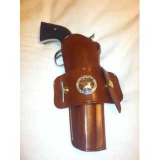 Galco Wheelgunner Belt Holster for Ruger .357 Blackhawk 5 1/2 Inch (Tan, Ambi)  Gun Holsters  Sports & Outdoors