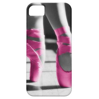 Bright Pink Ballet Shoes iPhone 5 Case