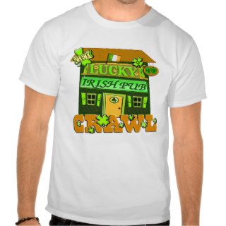 Funny St. Patrick's Day Irish Pub Crawl T Shirt