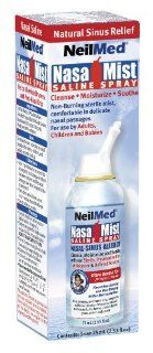 NasaMist Isotonic Saline Spray USA   for Allergy and Sinus Sufferers, 2.53 oz,(NeilMed) Health & Personal Care