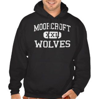 Moorcroft   Wolves   High   Moorcroft Wyoming Hooded Pullover