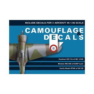 CAMOUFLAGE AND DECALS NO. 1 48 (1/48 DECALS) Caudron Cr. 714, MS 406, Hawk H75A Bartlomiej Belcarz 9788361421313 Books