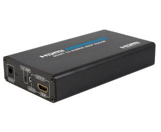 LENKENG LKV362 SCART to HDMI Converter up scales SCART (including RGB, Composite Video and Audio L/R) signal from devices such as Sky, Sky+, Standard DVD player, Wii Console, etc. to HDMI 1080p. Electronics
