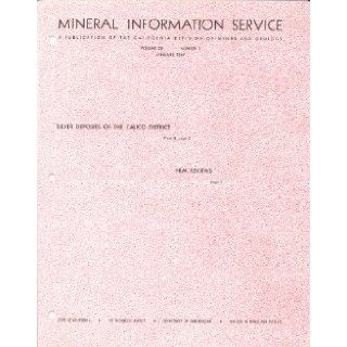 Mineral Information Service (California Geology Magazine) Vol 20, 1967 (12 Issues) Mary Hill Books