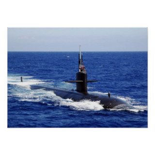 USS Key West (SSN 722) Poster