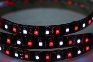 LED Light Strip   Dual Color (Red/White) LED Light Strips for Auto Airplane Aircraft Rv Boat Interior Cabin Cockpit LED Lighting Automotive