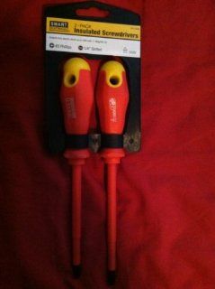 2 pack Insulated Screwdrivers   Screwdriver Magnetic Tip Insulated  