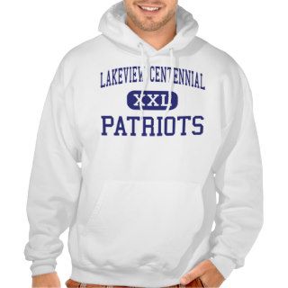 Lakeview Centennial   Patriots   High   Garland Hoodies