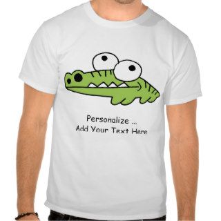 Alligator Crocodile Gator T shirts