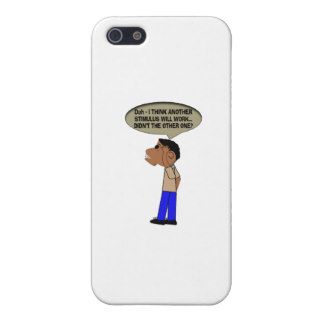 OBAMA   I THINK ANOTHER STIMULUS WILL WORK iPhone 5 CASES