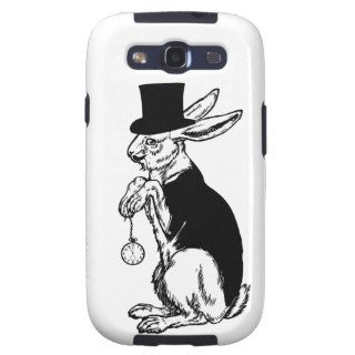 Galaxy S3 Steampunk Rabbit case cute Tuxedo Bunny Galaxy S3 Covers
