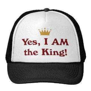 Yes I AM The King Hat