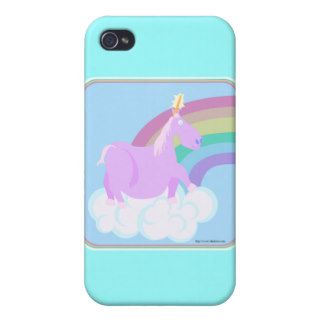 Chubby Unicorn Cases For iPhone 4