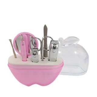 Rosallini 9 in 1 Nail Clippers Ear Pick Makeup Set w Plastic Case  Bath And Shower Product Sets  Beauty