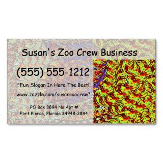 Yarn Scribbles earthy colors design graphic Business Cards