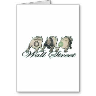 Wall Street Greeting Cards