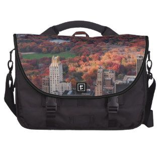 A view above Autumn in Central Park 01 Bags For Laptop