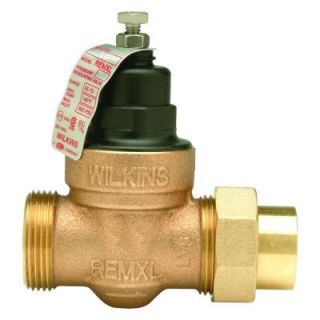 1 in. Lead Free Bronze FPT x FPT Water Pressure Reducing Valve with Integral By Pass Check Valve and Strainer 1 REMXL