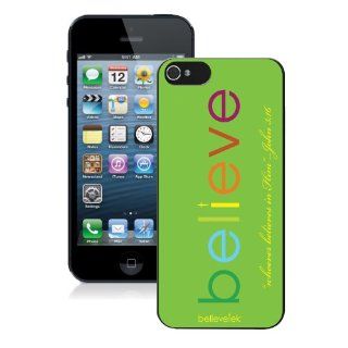Believe Green iPhone 5 Case Cell Phones & Accessories