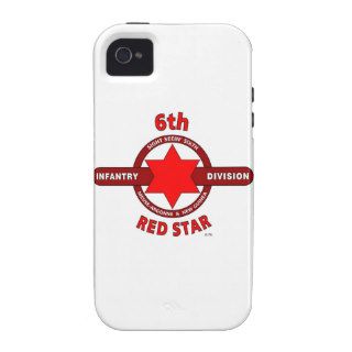 6TH INFANTRY DIVISION "RED STAR" WW I & WW II Case Mate iPhone 4 COVERS