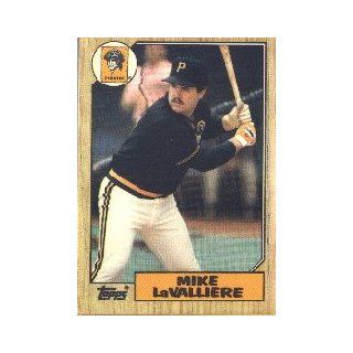 1987 Topps Traded #61T Mike LaValliere Sports Collectibles