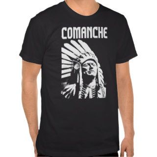 Quanah Parker Comanche Chief T Shirt