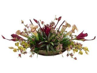 Silk Plants Direct Tropical Arrangement (Pack of 1)   Artificial Mixed Flower Arrangements
