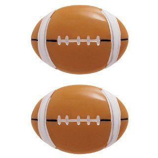 DIY Jewelry Pack of 2 Mini Football Ball Cabochons