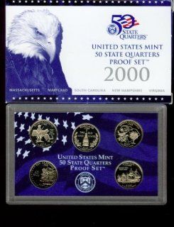 2000 US State Quarter Proof Set 