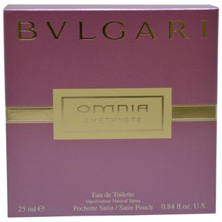Bvlgari Omnia Amethyste Women's 0.84 ounce Eau de Toilette Spray Bvlgari Women's Fragrances