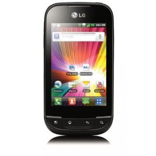 LG LG P690 Optimus Net Unlocked Cellphone   No Warranty   Black Cell Phones & Accessories
