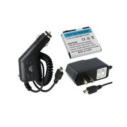 Eforcity Car/ Travel Charger with Li ion Battery for HTC Touch Pro CDMA Cell Phone Chargers